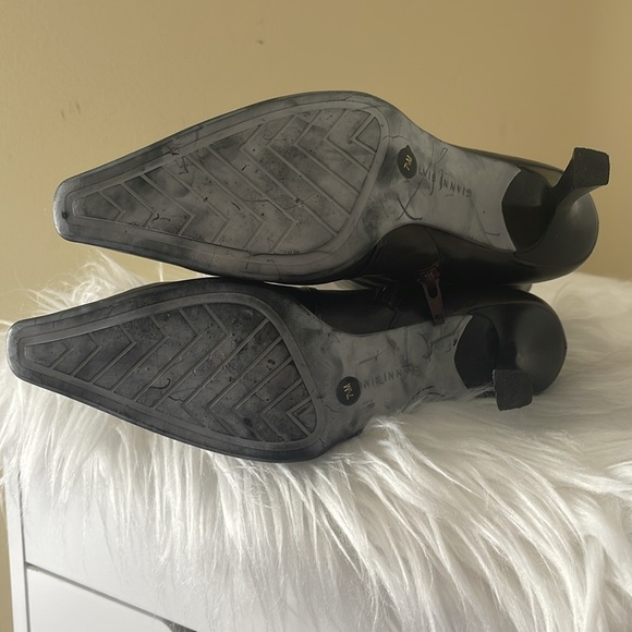 Dark Wine Colored Gianni Beni Booties - Picture 7 of 14